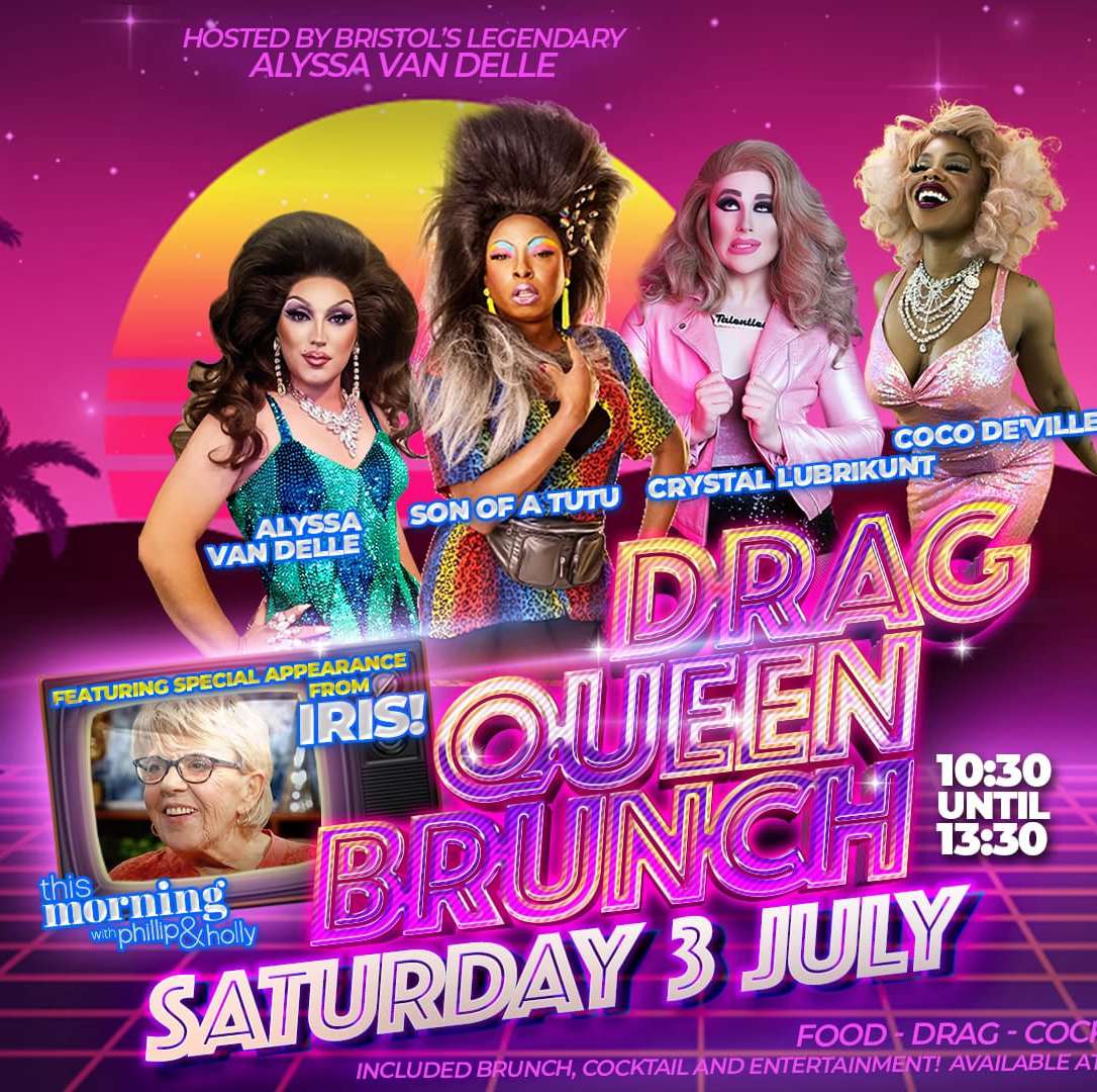 Drag Queen Brunch Bambalan Bristol Mediterranean Diner Bar