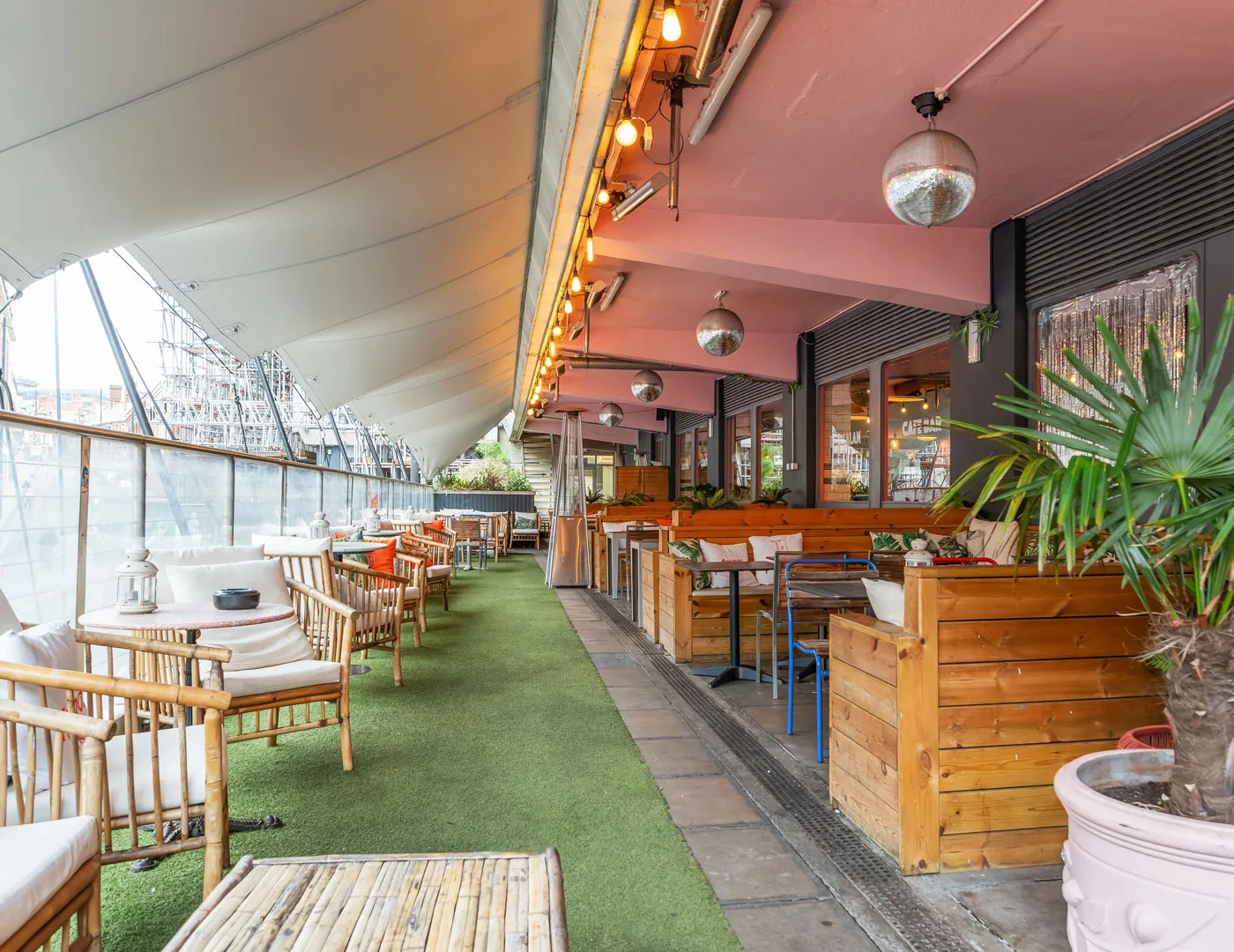 Terrace hire at Bambalan Bristol