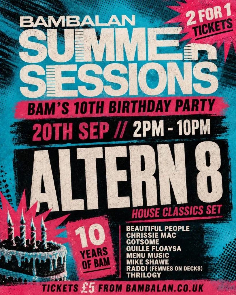 Bam's 10th Birthday Party with Altern8